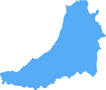 The county of Ceredigion