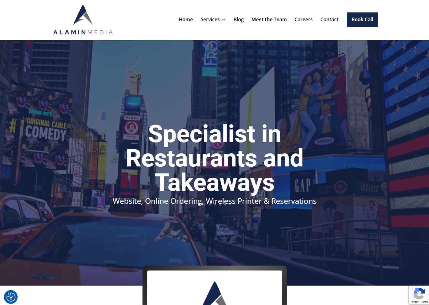 Alamin Media - Website Screenshot